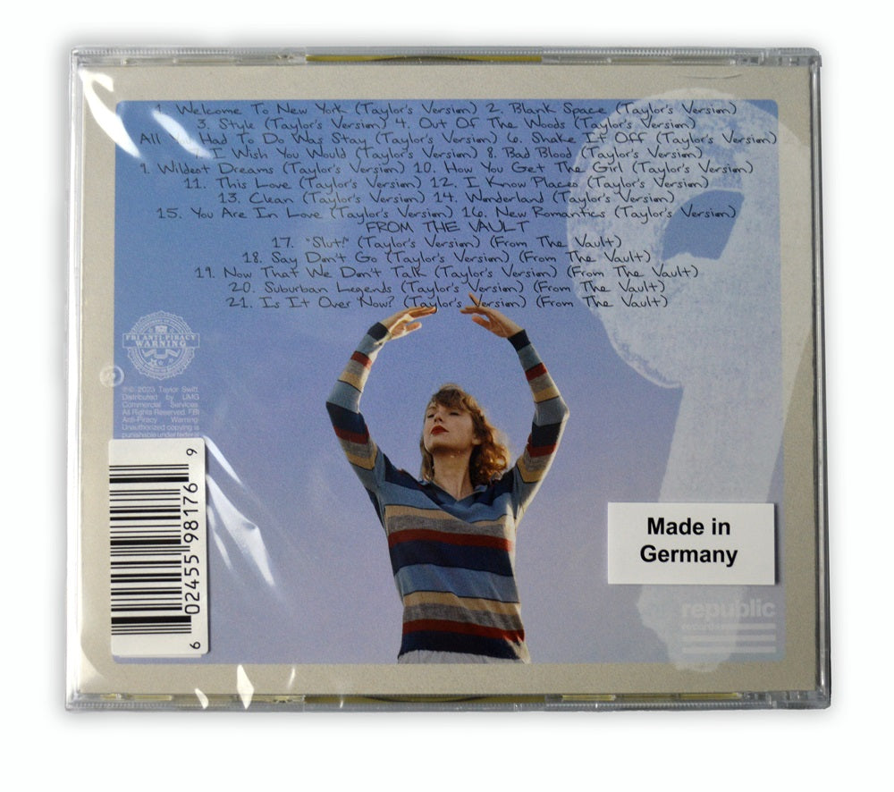Taylor Swift - Taylor's Version Sunrise Boulevard Yellow Edition CD - EU
