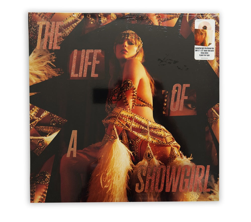 Taylor Swift - The Life Of A Show Girl LP Album Limited Edition 'Summertime Spritz Pink Shimmer' - USA