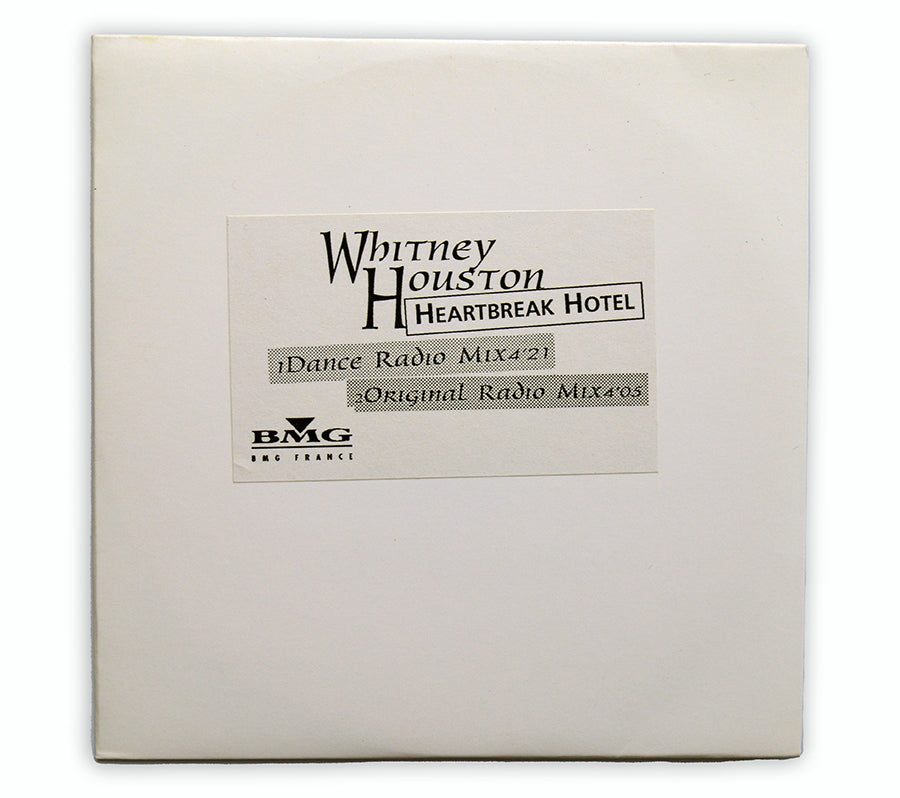 Whitney Houston - Heartbreak Hotel CD Promo - France