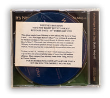 Load image into Gallery viewer, Whitney Houston - It&#39;s Not Right But It&#39;s Okay CD Single Promo - UK
