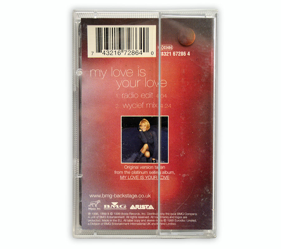 Whitney Houston - My Love Is Your Love Cassette Single - UK