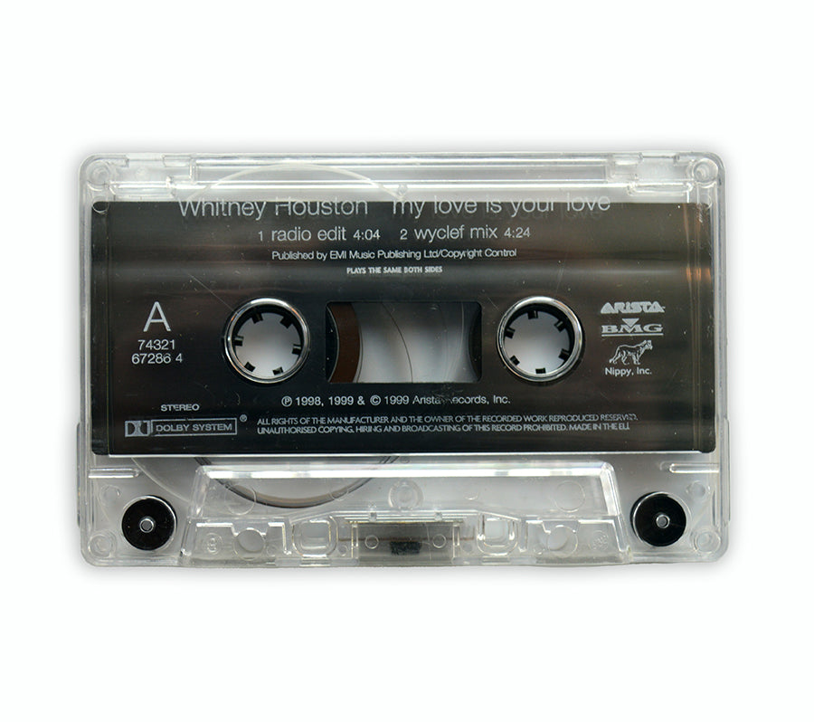 Whitney Houston - My Love Is Your Love Cassette Single - UK