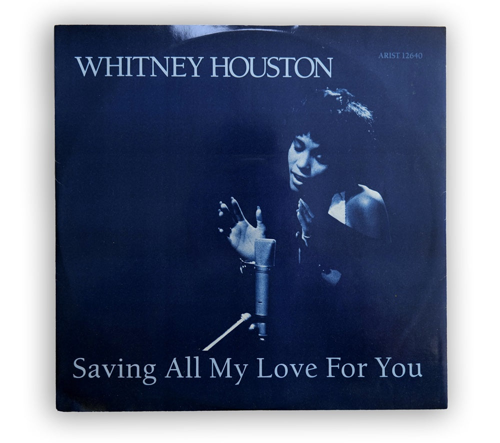 Whitney Houston - Saving All My Love For You 12" - UK