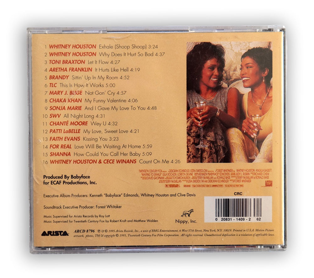 Whitney Houston - Waiting To Exhale: Original Soundtrack Album CD - USA