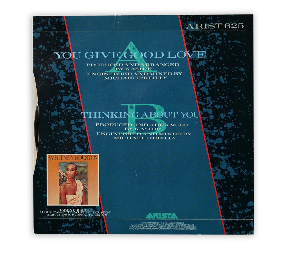 Whitney Houston - You Give Good Love 7" Single - UK