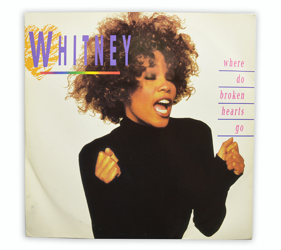 Whitney Houston - Where Do Broken Hearts Go 12" Single - UK