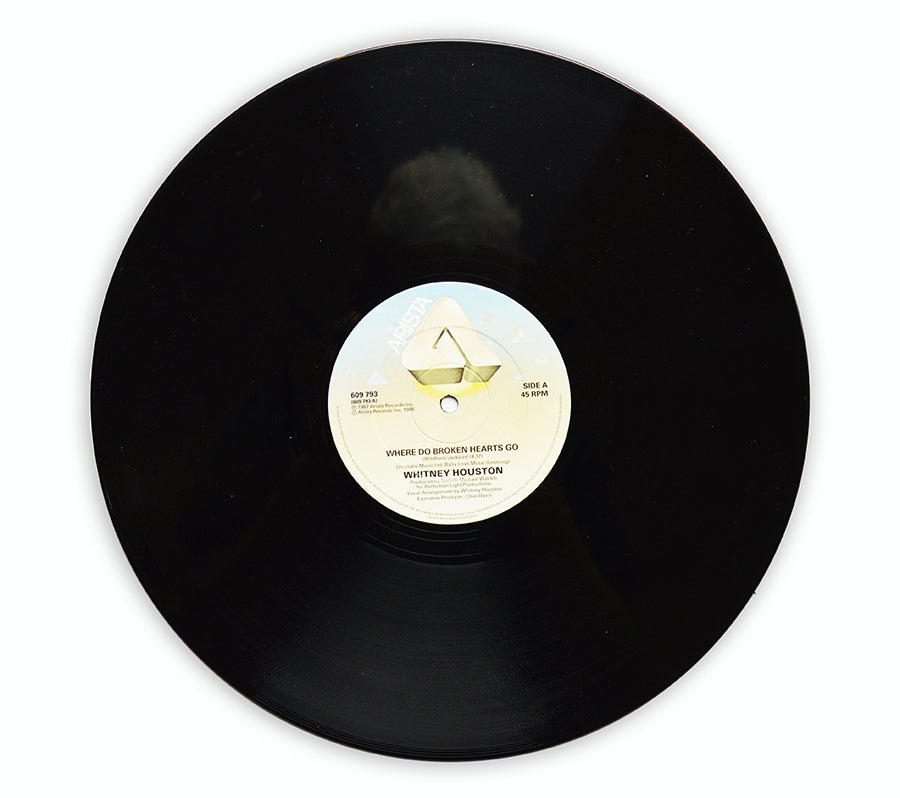 Whitney Houston - Where Do Broken Hearts Go 12" Single - UK