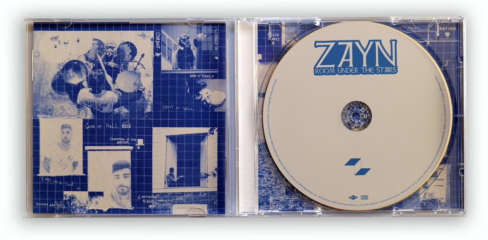 Zayn Malik - Room Under The Stairs CD Album & SIGNED Art Card - Europe