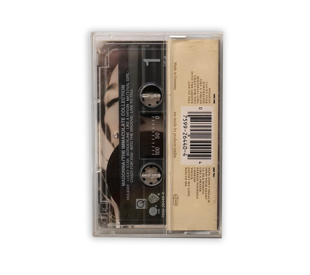 Madonna - The Immaculate Collection Cassette Album - UK