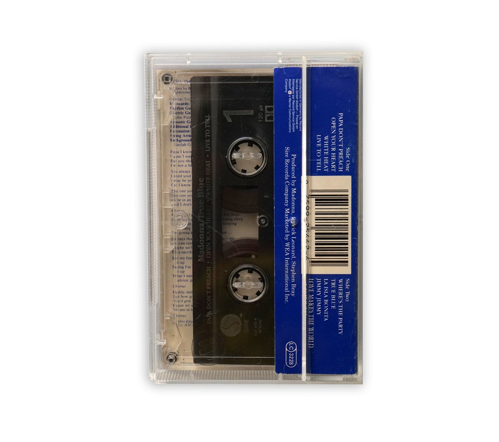 Madonna - True Blue Cassette Album - UK