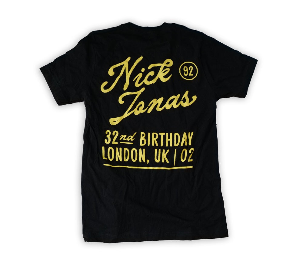 Nick Jonas - Birthday T-shirt