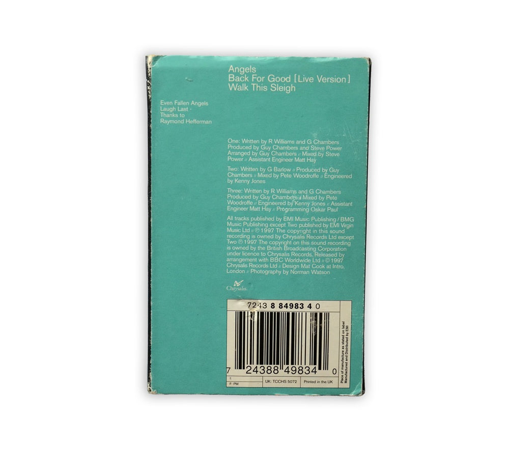 Robbie Williams - Angels Cassette Single - UK