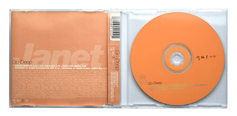 Janet Jackson - Go Deep CD Single - EU