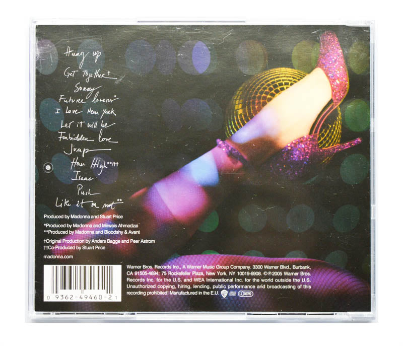 Madonna - Confessions On A Dance Floor Album - EU