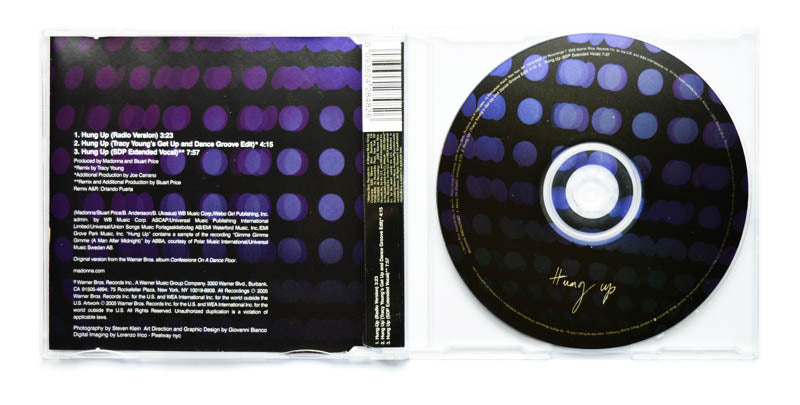 美盤　MADONNA　Hung Up　オーストラリア盤 CD シングル Madonna - Hung Up CD Single - Australia – The Pop Residency