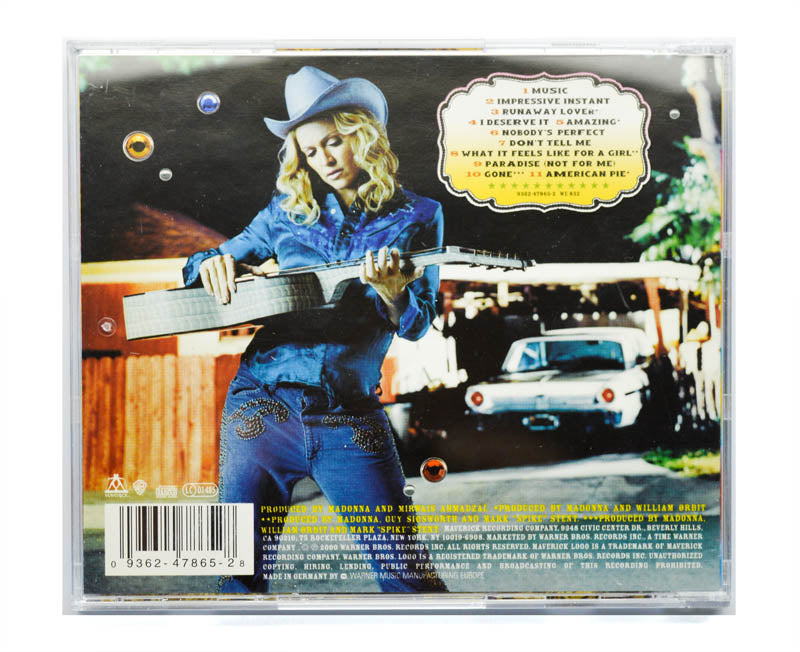 Madonna - Music CD Album - UK