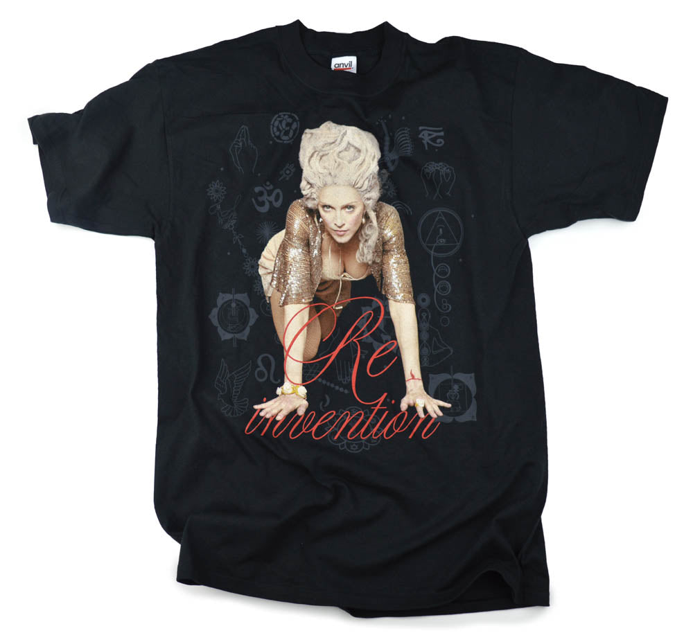 Madonna Re-Invention 2004 Tour T-Shirt (Black)